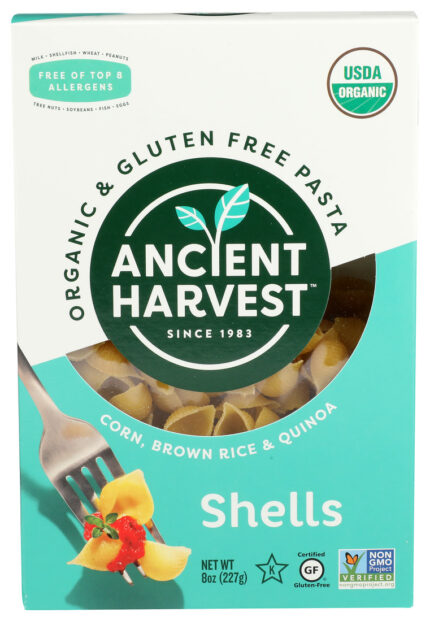 Anchar Pasta,Og2,Gf,Shells 8 Oz