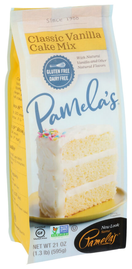 Pamela Cake Mix,Classc Van,Wf,Gf 21 Oz