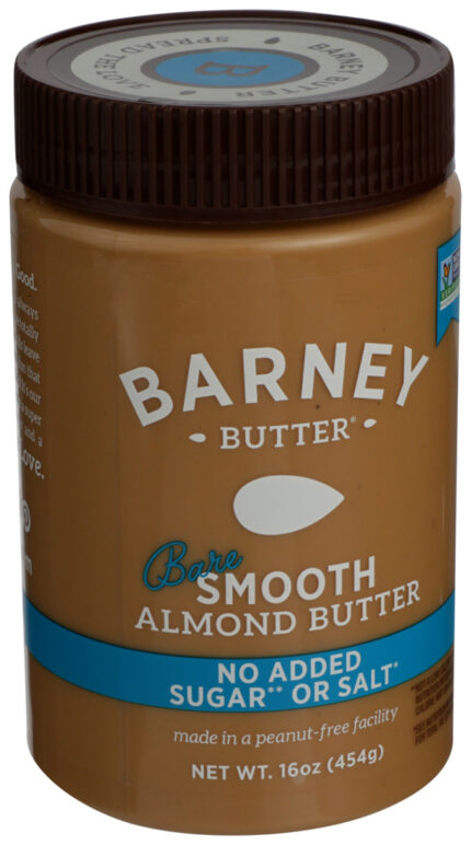 Barnyb Almond Btr,Bare,Smooth 16 Oz