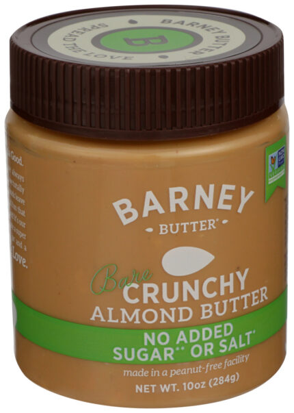Barnyb Almond Btr,Bare,Crunchy 10 Oz