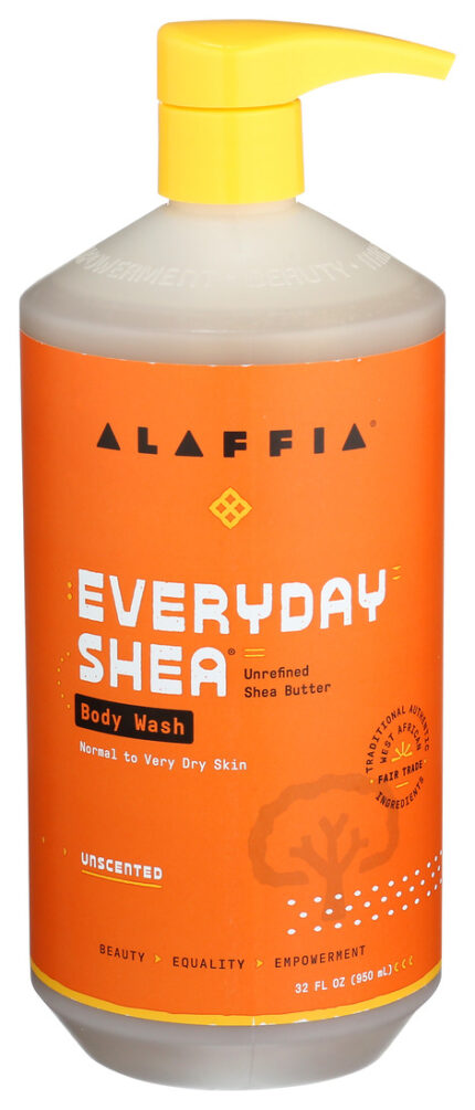 Alafia Everyday,Shea Wash,Unscnt 32 Oz
