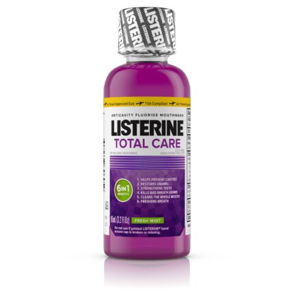 Listerine, Total Care Mouthwash, Case Of 12, 95 Ml