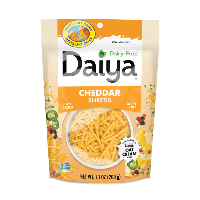 Daiya Shreds,Cheddar,Dairy Free 7.1 Oz - Image 1