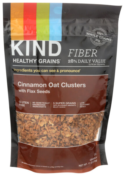 Kind Clstr,Cinn Oat W/Flax Sd 11 Oz