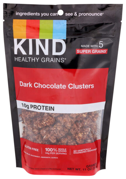 Kind Clstr,Drk Choc,Whlegrain 11 Oz