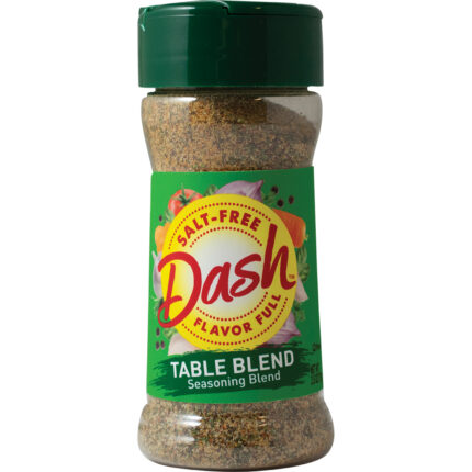 Dash, Salt-Free Table Blend Seasoning Blend Shaker, Case Of 8, 2.5 Oz