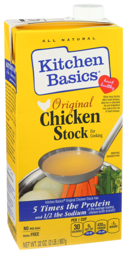 Kitchen Basics, Chicken Stock All Natural Original, Case Of 12, 32 Oz