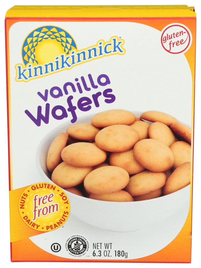 Kinnik Cookies,Wafer,Vanilla,Gf 6.3 Oz - Image 1