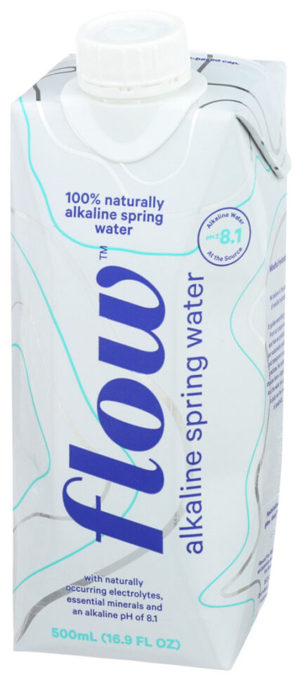 Flow Spring Water,Alklne Nat 500 Ml
