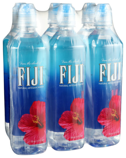 Fiji, Water Natural Artesian Sport Cap Bottle, Case Of 12, 700 Ml