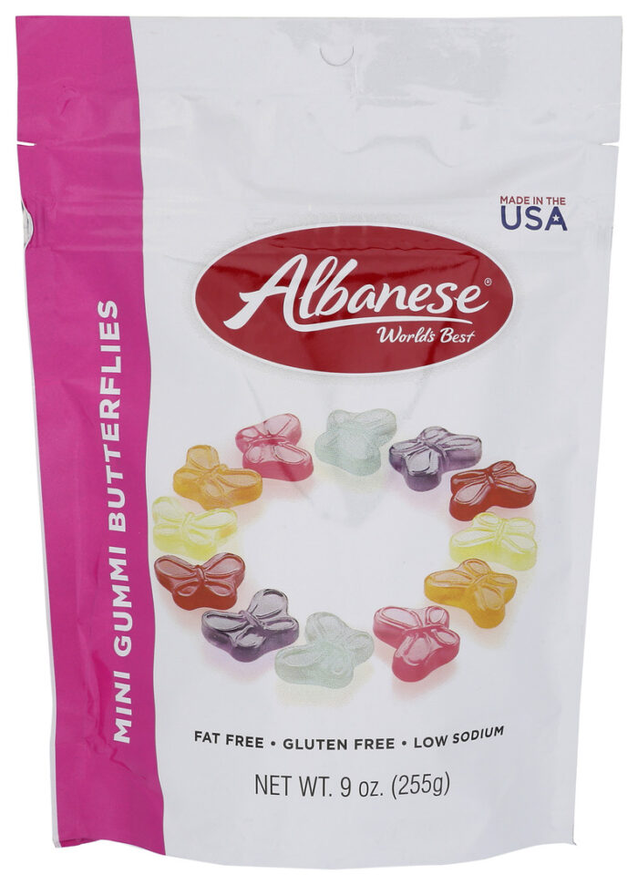 Albanese, Mini Gummi Butterflies, Case Of 6, 9 Oz - Image 1
