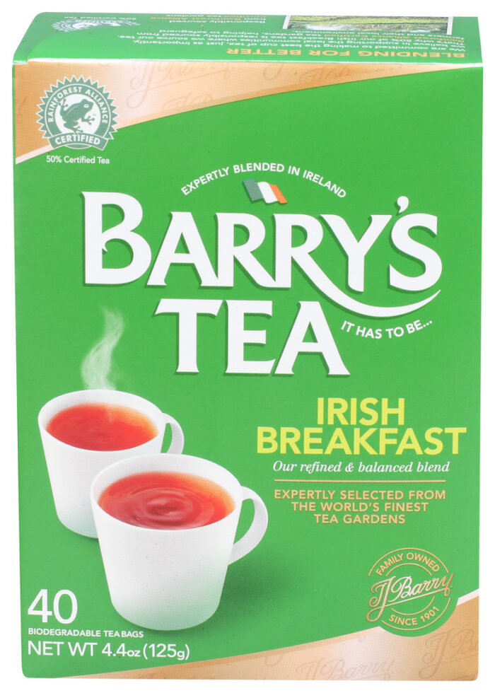 Barryt Tea,Irish Breakfast 40 Bag - Image 1