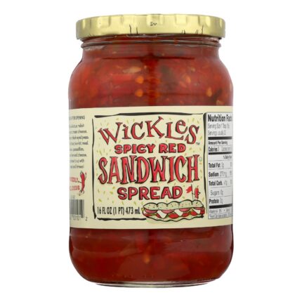Wickle Spread,Spicy Red,Sndwch 16 Fz
