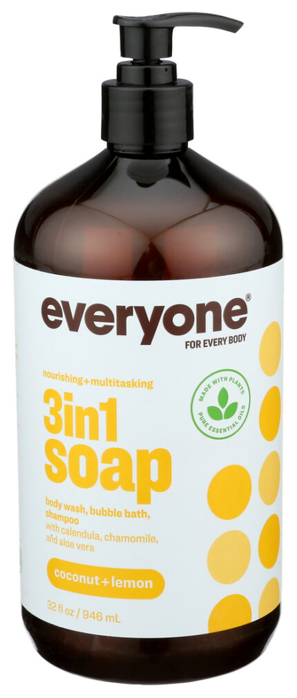 Evrone Soap,Everyone,Coconut&Lmn 32 Fz