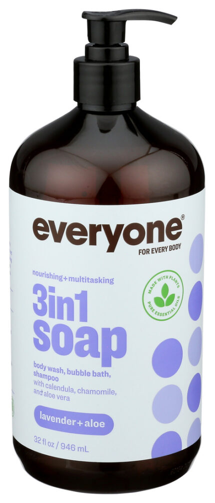 Evrone Soap,Everyone,Lavndr&Aloe 32 Fz