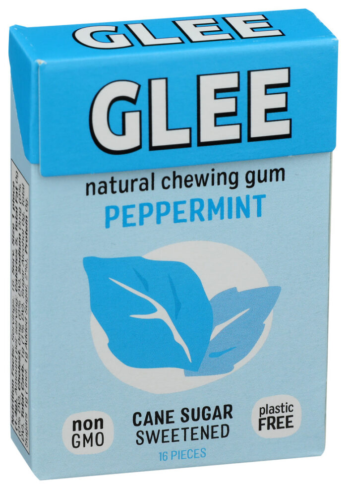 Glee Chewing Gum,Peppermint,Bx 16 Pc - Image 1