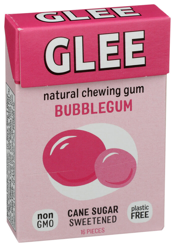 Glee Chewing Gum,Bubble Gum,Bx 16 Ct - Image 1