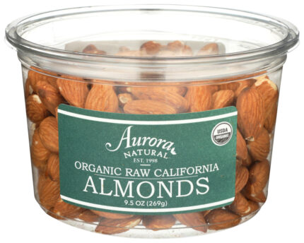 Aurnat Almonds,Og2,Raw,Calif 9.5 Oz