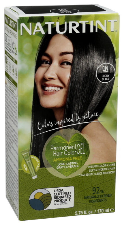 Natint Hair Color,1N,Black Ebony 5.6 Fz