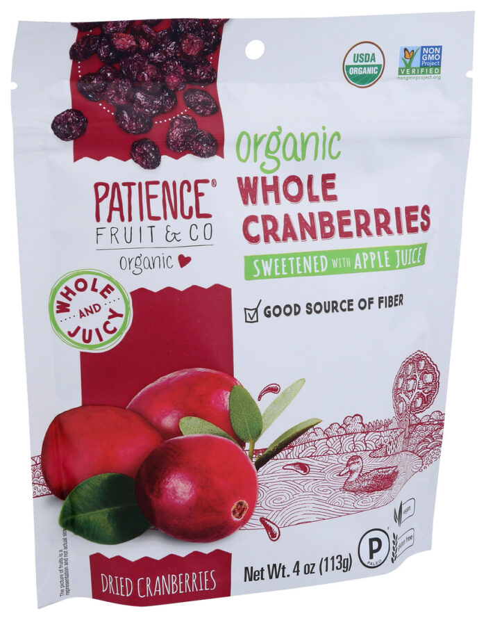 Patfrt Craberries,Og2,W/Apl Jce 4 Oz - Image 1