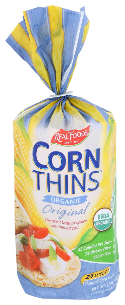 Realfd Corn Thins,Og2,Original 5.3 Oz