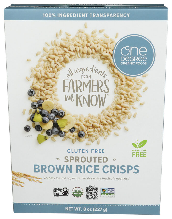 Onedeg Crsp,Og2,Sprtd Brwn Rice 8 Oz - Image 1