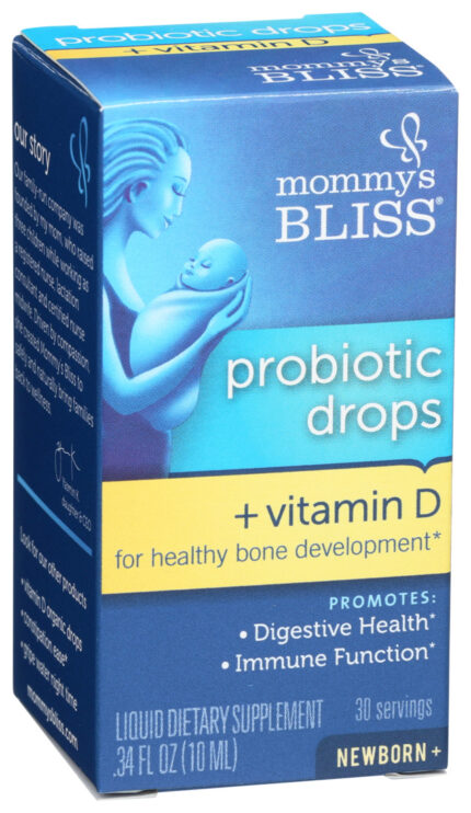 Mommyb Probiotic Drops,Vit D .34 Fz