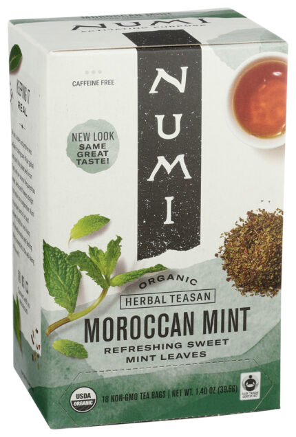 Numi Herb Tea,Og2,Morocn Mint 18 Bag