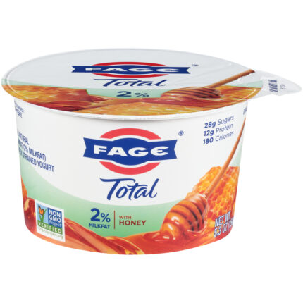 Fage Total Yogurt,2%,Honey 5.3 Oz