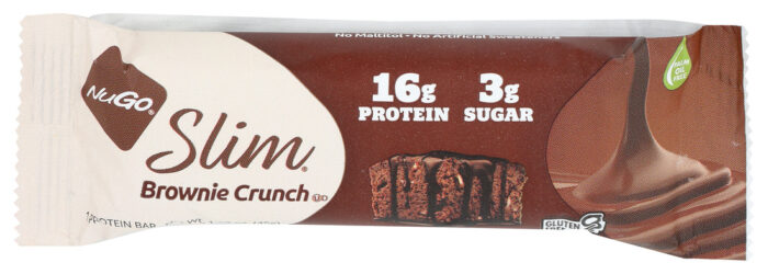 Nugo Bar,Slim,Brownie Crunch 1.59 Oz - Image 1
