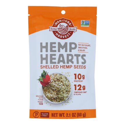 Mantba Hemp Heart Seeds,Shelled 2.1 Oz