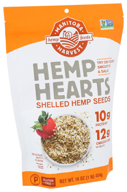 Mantba Hemp Seeds,Shelled 16 Oz