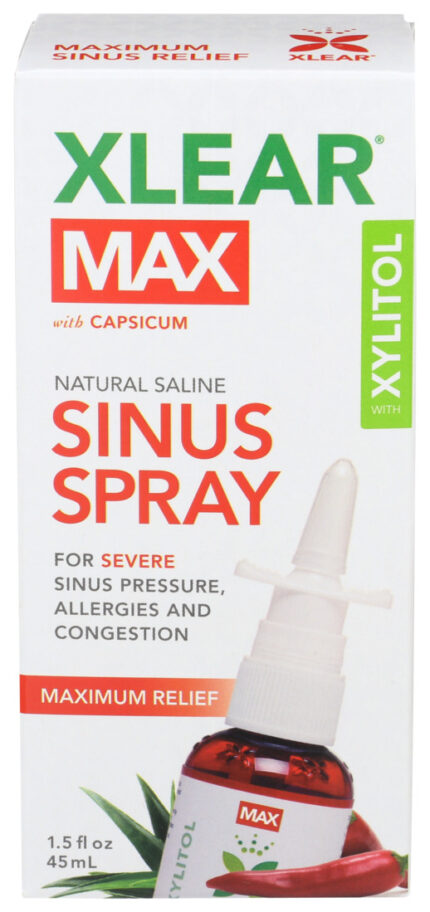 Xlear Nasal Spray,Xylitol,Max 1.5 Fz