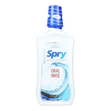Spry Oral Rinse, Coolmint 16 Fz