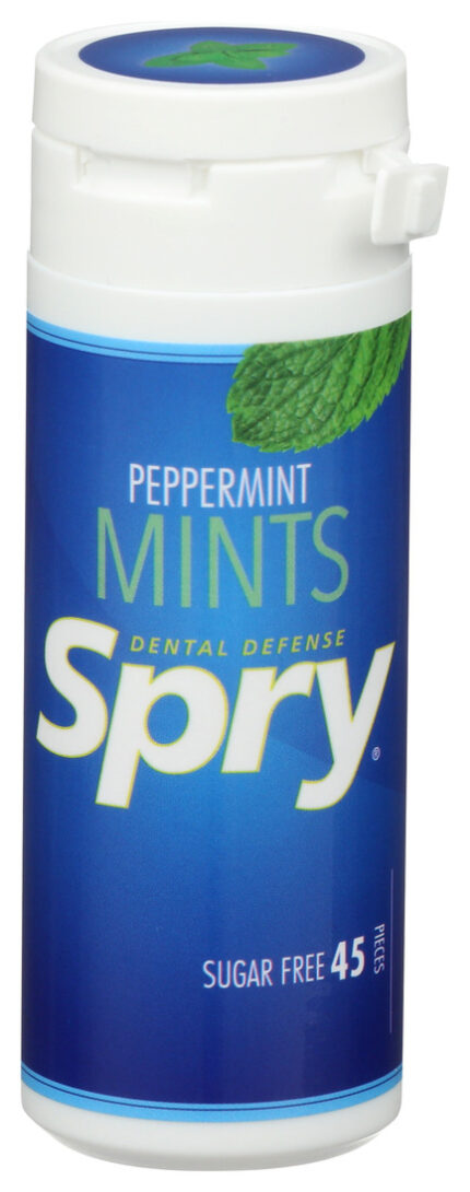 Spry Mints,Refill,Peppermint 45 Ct
