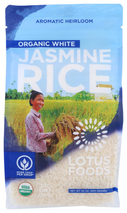 Lotus Rice,Og1,White,Jasmine 30 Oz