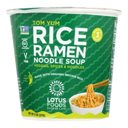 Lotus Ramen Cup,Brwn Rice,Tomym 2 Oz