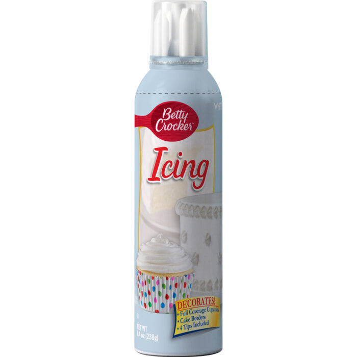 Betty Crocker, Cupcake Icing White, Case Of 6, 8.4 Oz - Image 1
