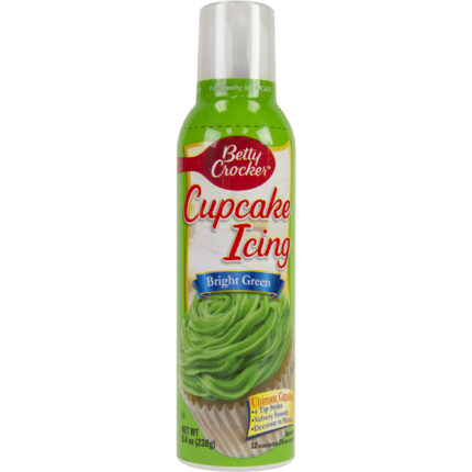 Betty Crocker, Cupcake Icing Bright Green, Case Of 6, 8.4 Oz