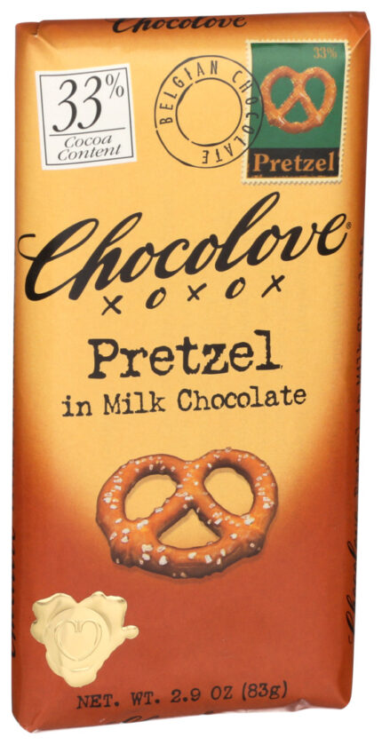 Choclv Bar,Pretzel,In Mlk Choc 2.9 Oz