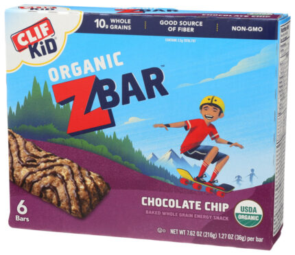 Clfkid Zbar,Og2,Chocolate Chip 6/1.27Oz