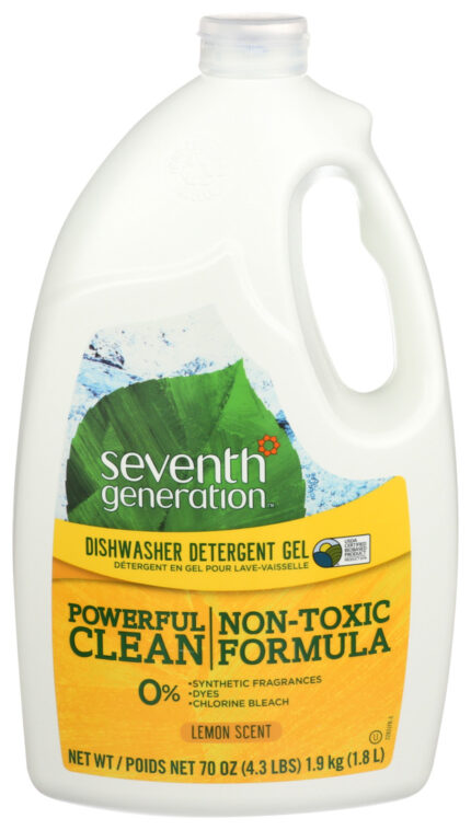 Sevnth Auto Dish Gel,Lemon 70 Fz
