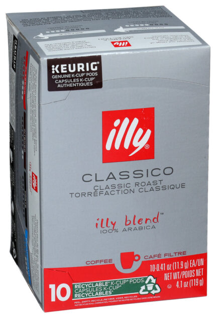 Illy Coffee,Kcups Red Med Rst 10 Ct