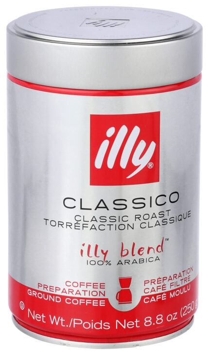 Illy Coffee,Fltr Grnd,Classico 8.8 Oz