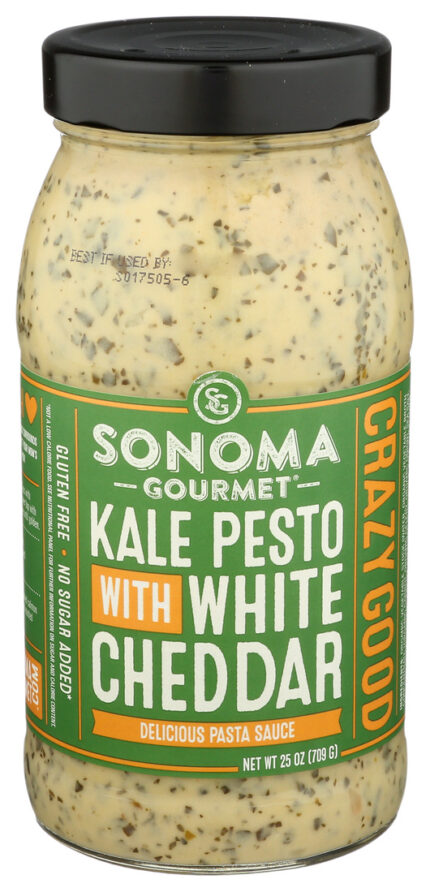 Sonomg Psta Sce,Pesto,Kale Ched 25 Oz