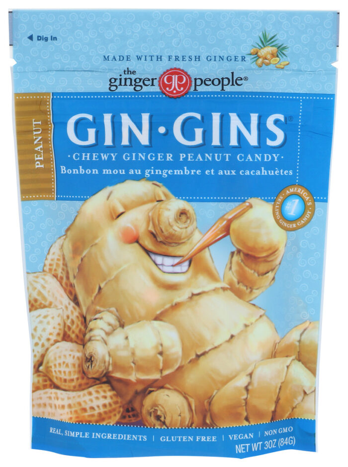 Gingrp Gingins,Chwy,Peanut,Gingr 3 Oz - Image 1