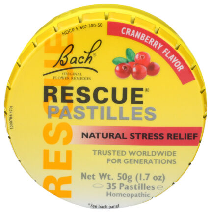 Bach Rescue Rem,Pastille,Cran 50 Grm