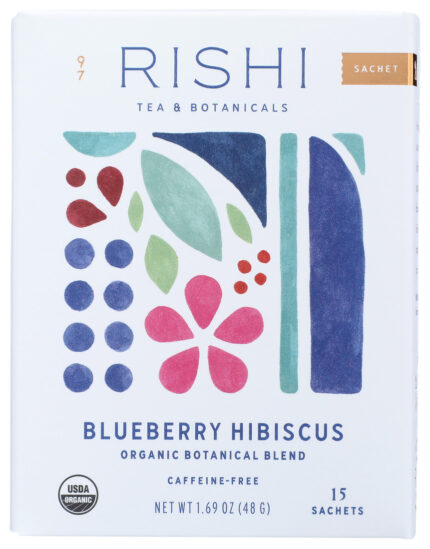 Rishi Tea,Og2,Blueberry Hibiscs 15 Bag