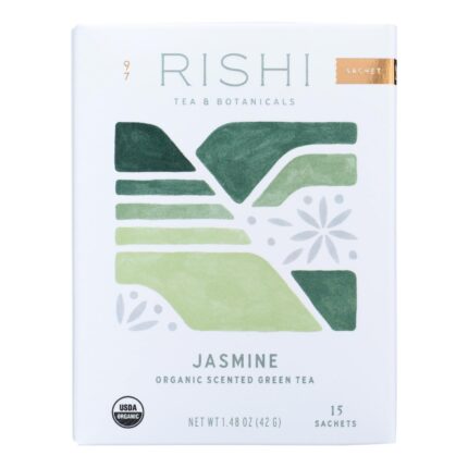 Rishi Green Tea,Og2,Jasmine 15 Bag