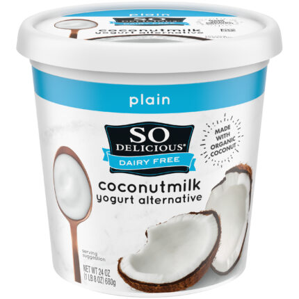 So Del Cnut Mlk Ygrt,Og3,Plain 24 Oz